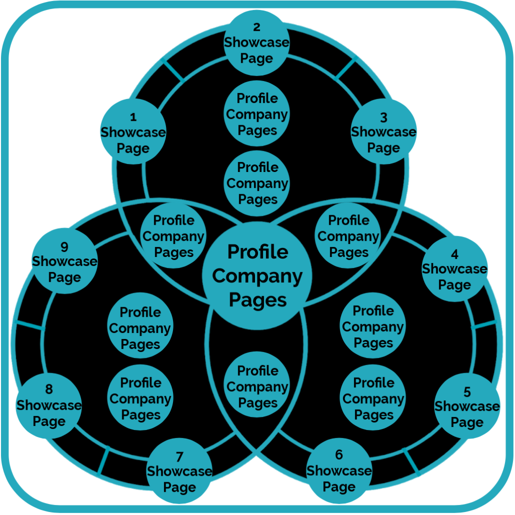 Growth Funnel Journey Venn Diagram LinkedIn Pages